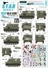 Star Decals 35-C1266 Israeli AFVs 12 1/35